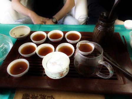 Фотоотчет с лекции о китайском чае (28 июня 2014)